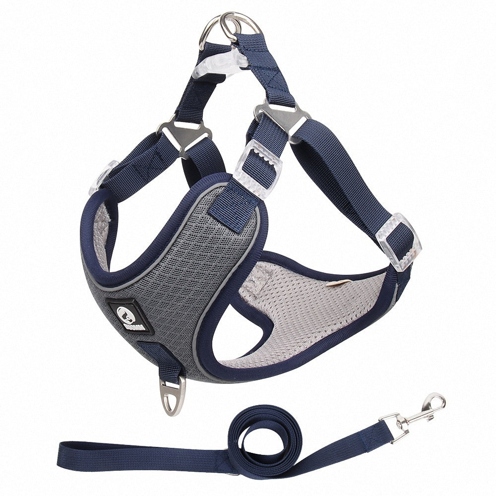 ComfyPaws Breathable & Adjustable Pet Harness with Leash