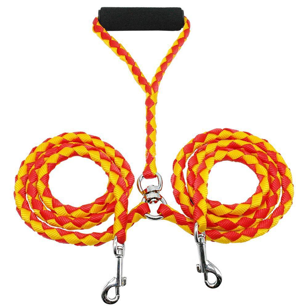 Braided PP Round Rope Dog Leash – Strong, Stylish & Comfortable!