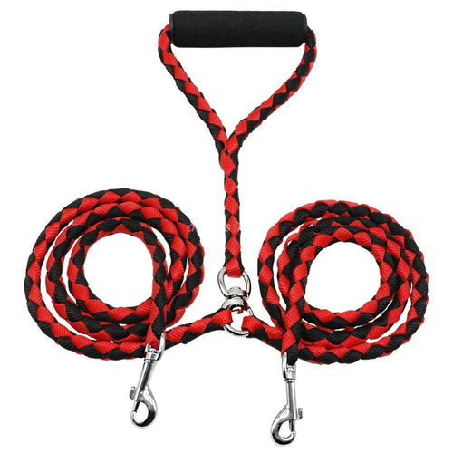 Braided PP Round Rope Dog Leash – Strong, Stylish & Comfortable!