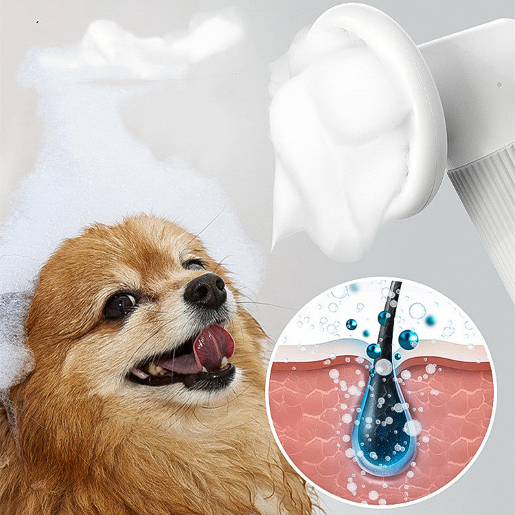 BubblePaw Massage Brush | Gentle Bathing & Grooming Tool