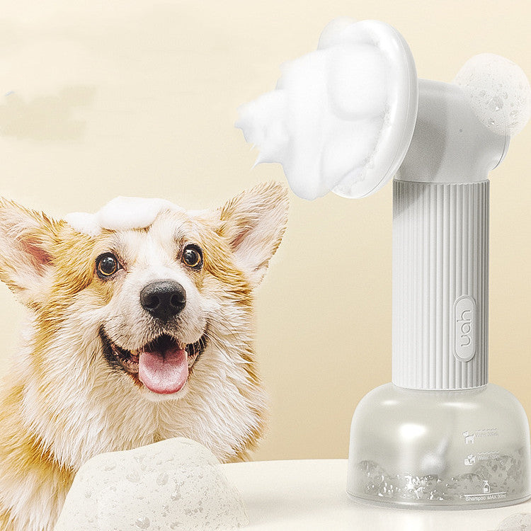 BubblePaw Massage Brush | Gentle Bathing & Grooming Tool