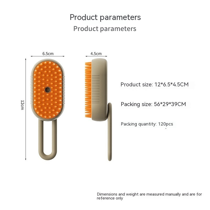 3-in-1 Electric Pet Grooming Brush | Steam & Shine Technology - FurBusters